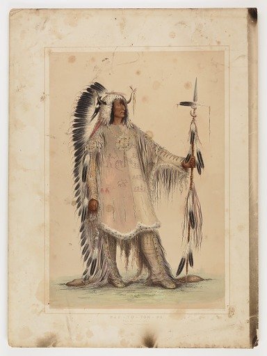 Mah-to-toh-pa, the Mandan Chief