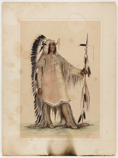 Mah-to-toh-pa, the Mandan Chief
