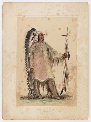 Mah-to-toh-pa, the Mandan Chief