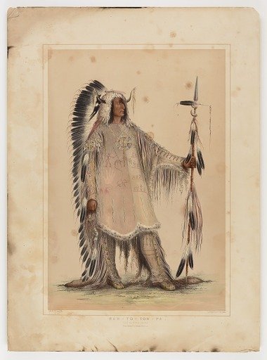 Mah-to-toh-pa, the Mandan Chief