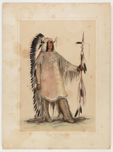 Mah-to-toh-pa, the Mandan Chief
