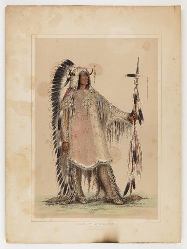 Mah-to-toh-pa, the Mandan Chief