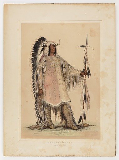 Mah-to-toh-pa, the Mandan Chief