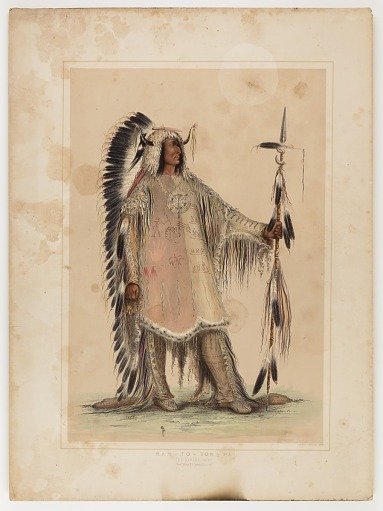 Mah-to-toh-pa, the Mandan Chief