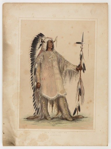 Mah-to-toh-pa, the Mandan Chief