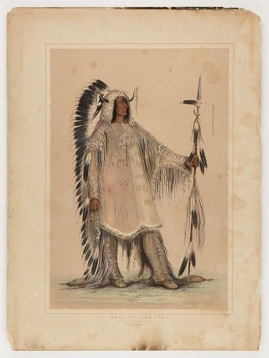 Mah-to-toh-pa, the Mandan Chief