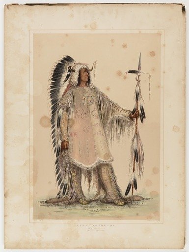 Mah-to-toh-pa, the Mandan Chief