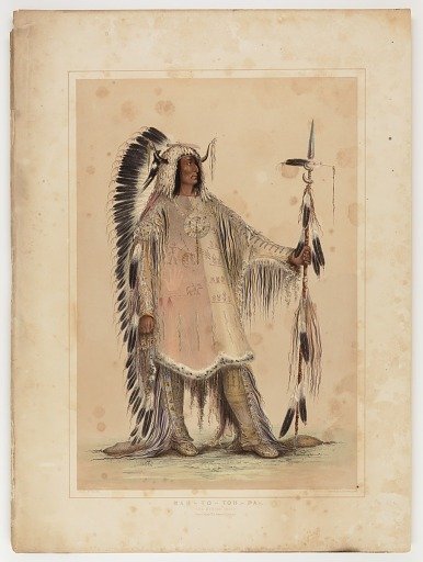 Mah-to-toh-pa, the Mandan Chief