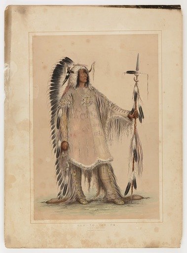 Mah-to-toh-pa, the Mandan Chief