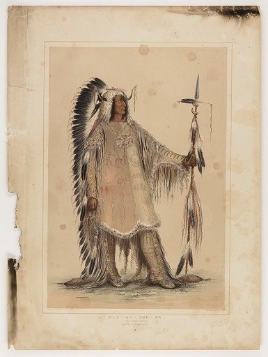 Mah-to-toh-pa, the Mandan Chief