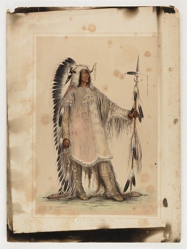 Mah-to-toh-pa, the Mandan Chief