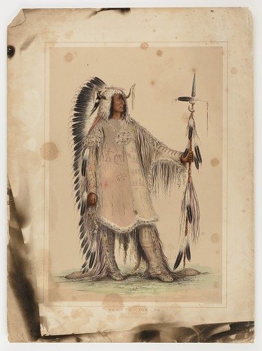 Mah-to-toh-pa, the Mandan Chief