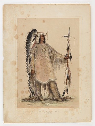 Mah-to-toh-pa, the Mandan Chief