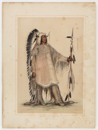 Mah-to-toh-pa, the Mandan Chief