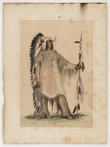 Mah-to-toh-pa, the Mandan Chief