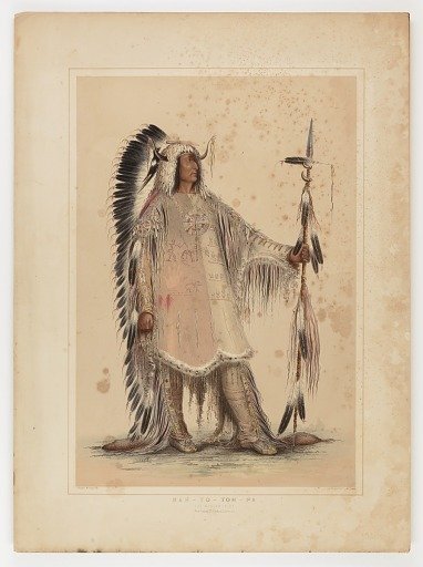 Mah-to-toh-pa, the Mandan Chief