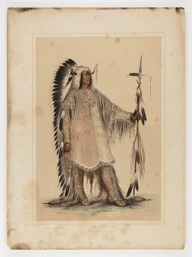 Mah-to-toh-pa, the Mandan Chief