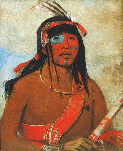 O-tá-wah, The Ottaway, a Warrior