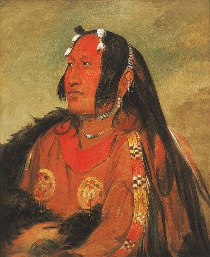 Wi-jún-jon, Pigeon's Egg Head (The Light), a Distinguished Young Warrior