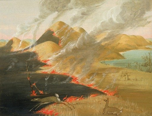 Prairie Bluffs Burning