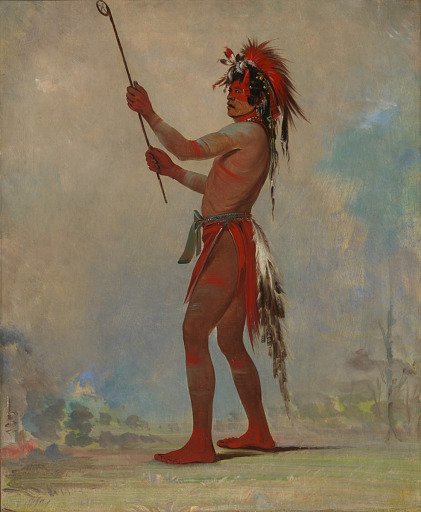 We-chúsh-ta-dóo-ta, Red Man, a Distinguished Ball Player