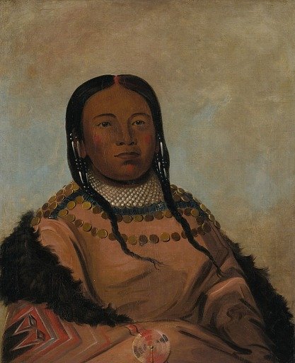 Wi-lóoh-tah-eeh-tcháh-ta-máh-nee, Red Thing That Touches in Marching, Daughter of Black Rock