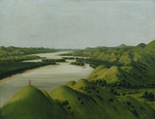 River Bluffs, 1320 Miles above St. Louis