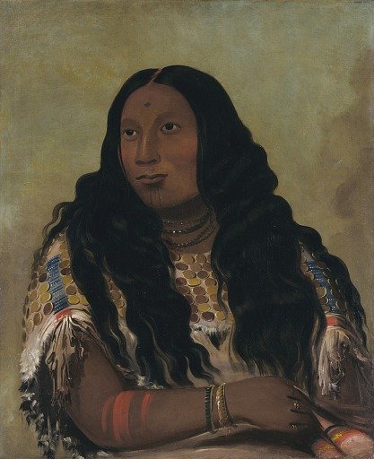 Tchón-su-móns-ka, Sand Bar, Wife of the Trader François Chardon