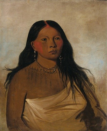 Káh-kée-tsee, Thighs, a Wichita Woman