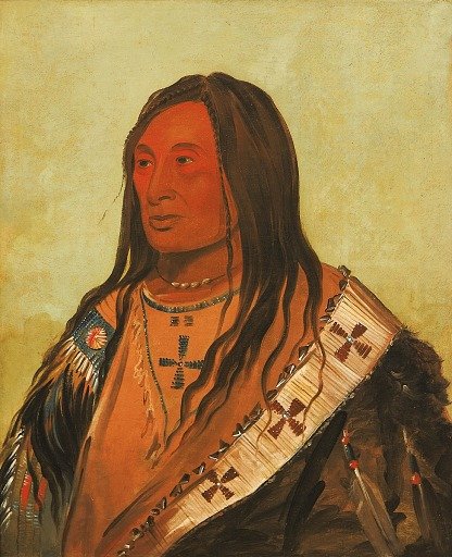 Táh-zee-keh-dá-cha, Torn Belly, a Distinguished Brave