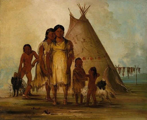 Two Comanche Girls