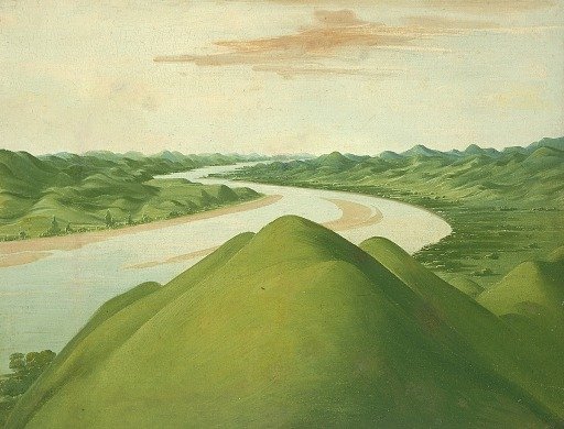 View in the "Cross Timbers," Texas