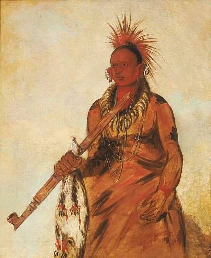 No-o-mún-nee, Walks in the Rain, a Warrior
