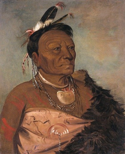 Wee-tá-ra-shá-ro, Head Chief of the Tribe