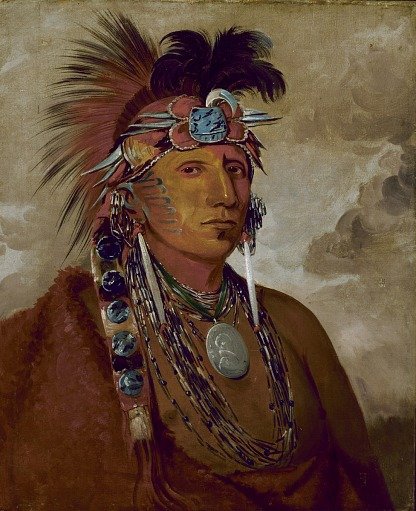 Shó-me-kós-see, The Wolf, a Chief