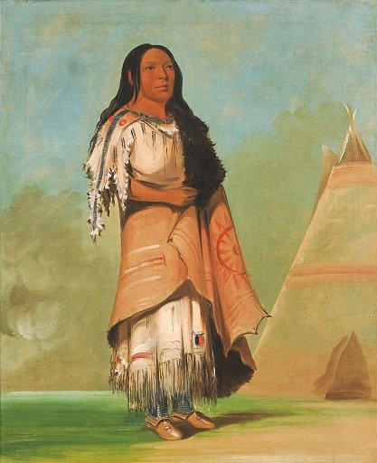 Ah'-kay-ee-pix-en, Woman Who Strikes Many