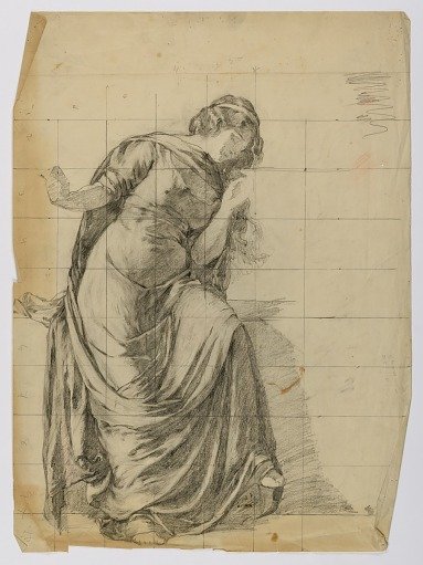 Untitled (Draped Female Figure)