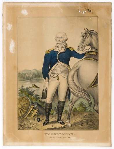 Washington (Standing by His Horse)