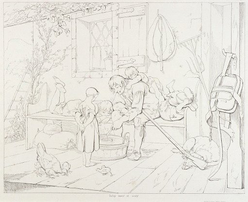 (Rip Van Winkle, illustration) Rip Amusing Children