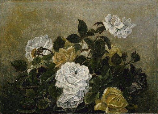 Roses--Fancy Still Life, Still Life with Roses