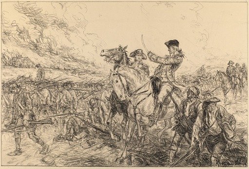 Washington and Lee at Monmouth