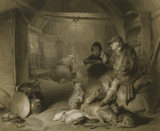 Interior of a Highlander's Cottage