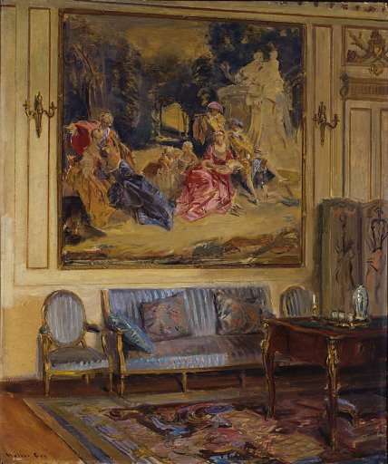 Boudoir, Chateau de Chaalis
