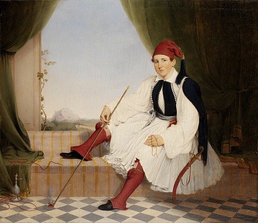Portrait of John B. Carmac, in Greek Evzone Costume