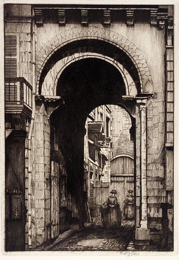Ancient Doorway, Nevers