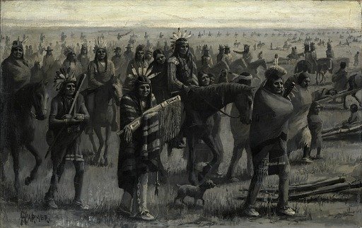Indians Migrating