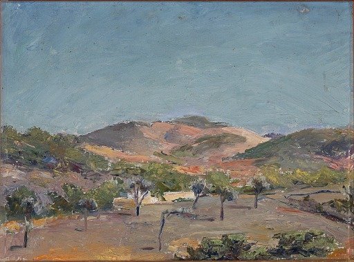 Hill with Trees