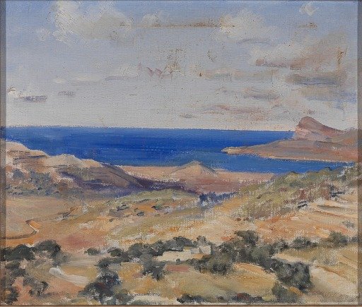 Shore with Blue Sea