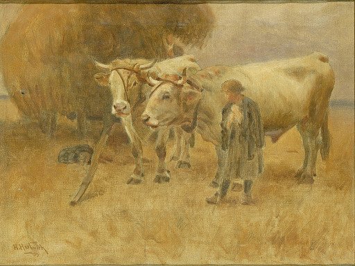 Sketch for The Harvesters
