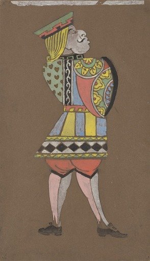 Knave of Hearts (costume design for Alice-in-Wonderland)